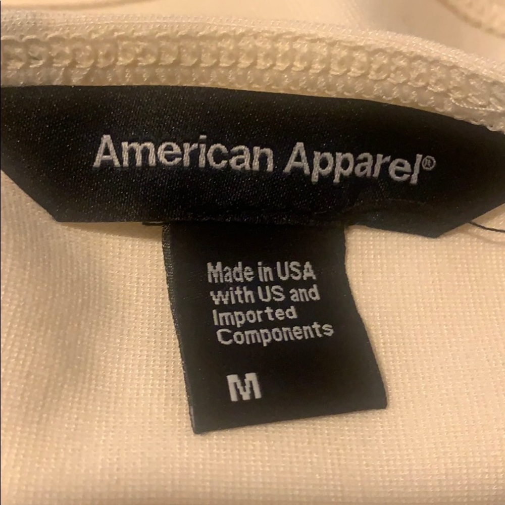 American Apparel Mock Neck Skater Dress NWOT - Picture 3 of 9